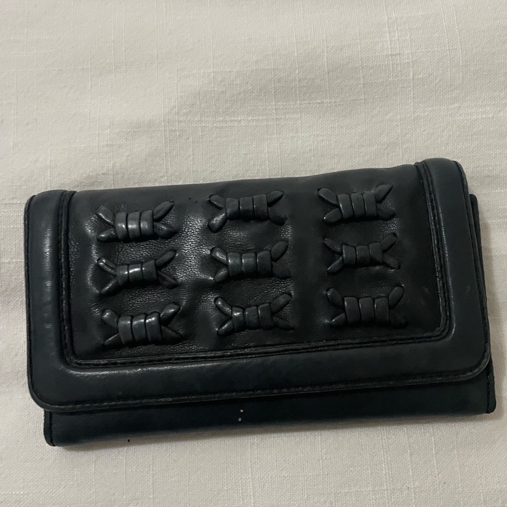 Genuine Leather Wallet - Black